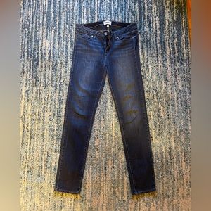 Paige Skyline Skinny Dark Jeans Size 30